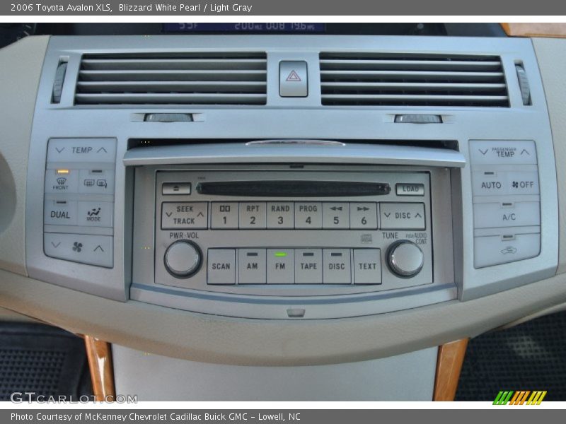 Blizzard White Pearl / Light Gray 2006 Toyota Avalon XLS