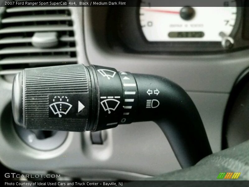 Black / Medium Dark Flint 2007 Ford Ranger Sport SuperCab 4x4