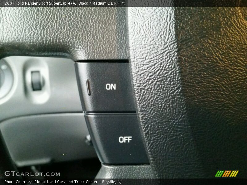 Black / Medium Dark Flint 2007 Ford Ranger Sport SuperCab 4x4