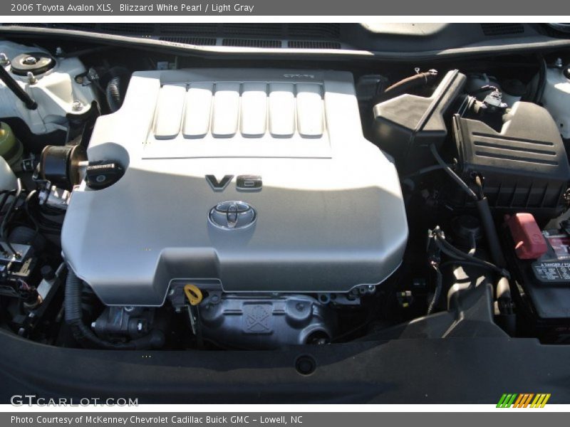 Blizzard White Pearl / Light Gray 2006 Toyota Avalon XLS