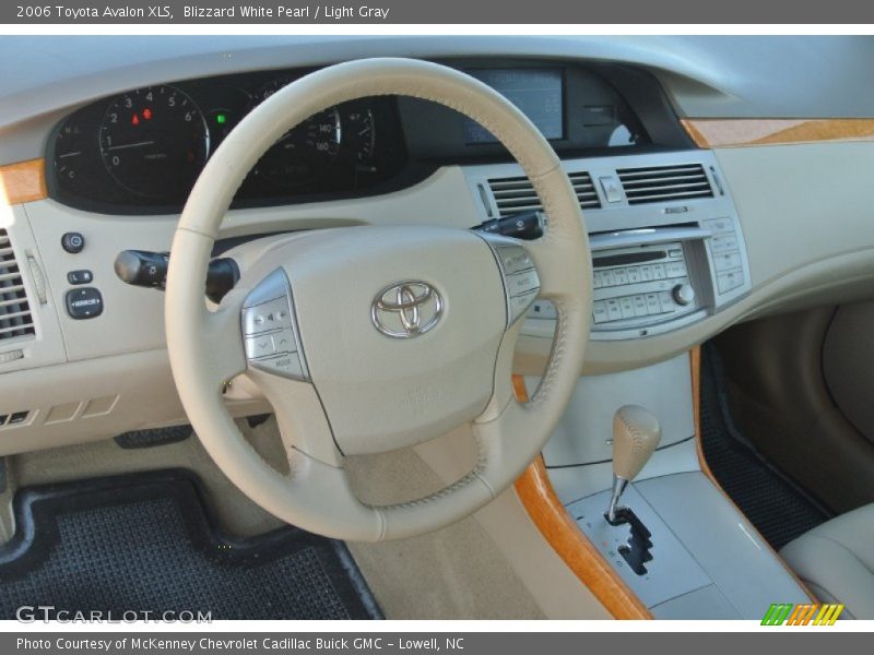 Blizzard White Pearl / Light Gray 2006 Toyota Avalon XLS
