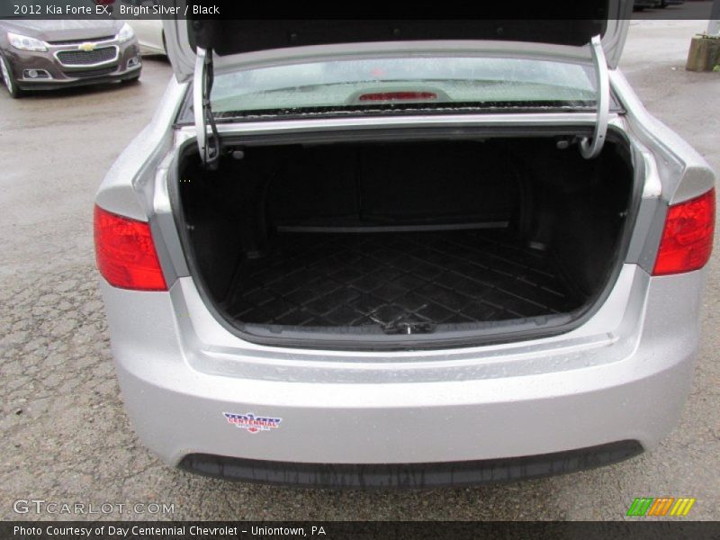 Bright Silver / Black 2012 Kia Forte EX