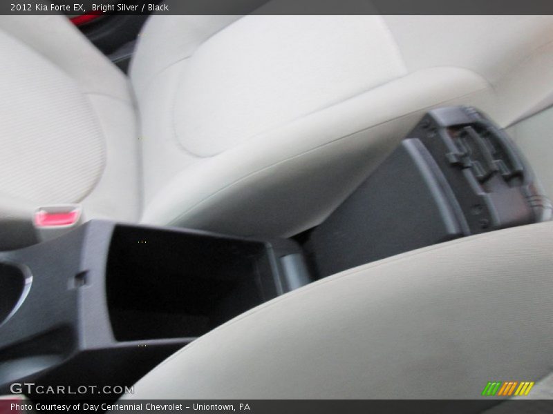 Bright Silver / Black 2012 Kia Forte EX