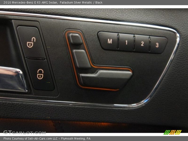 Palladium Silver Metallic / Black 2010 Mercedes-Benz E 63 AMG Sedan