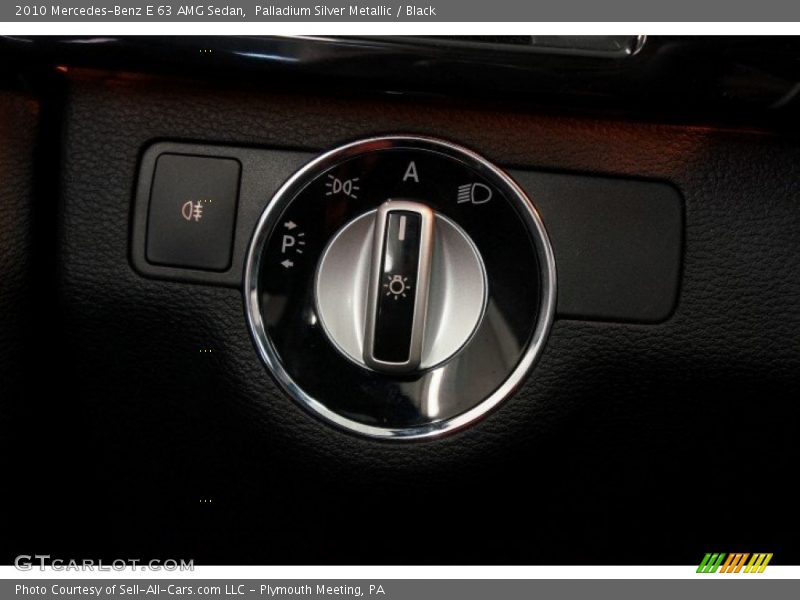 Palladium Silver Metallic / Black 2010 Mercedes-Benz E 63 AMG Sedan
