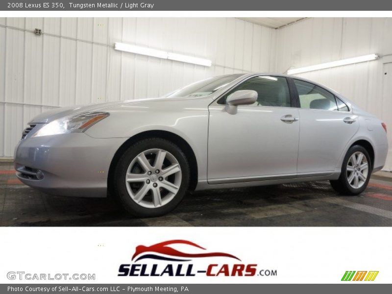 Tungsten Metallic / Light Gray 2008 Lexus ES 350