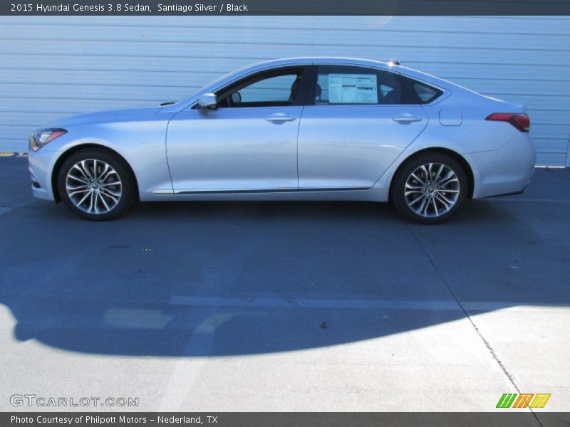  2015 Genesis 3.8 Sedan Santiago Silver