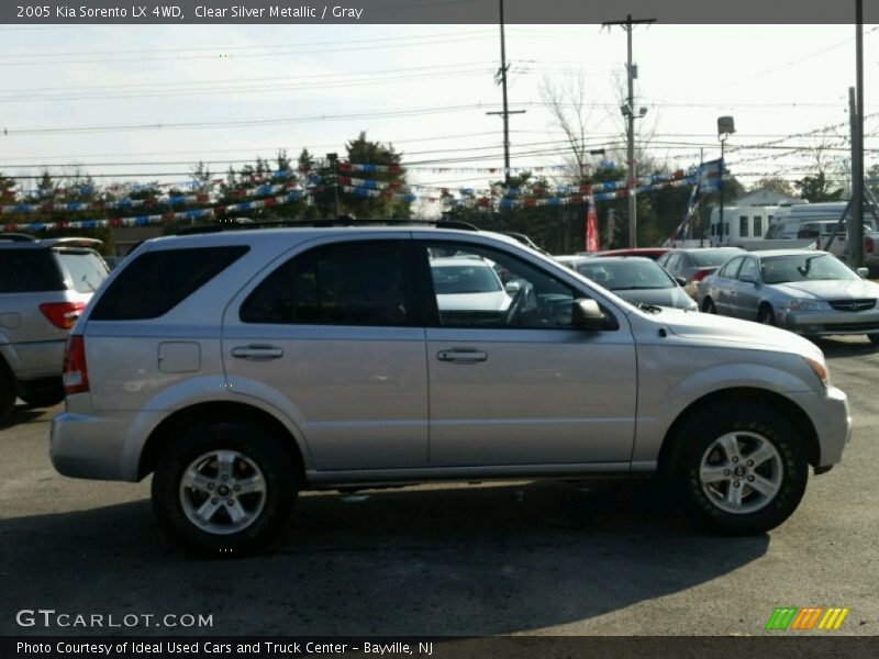 Clear Silver Metallic / Gray 2005 Kia Sorento LX 4WD