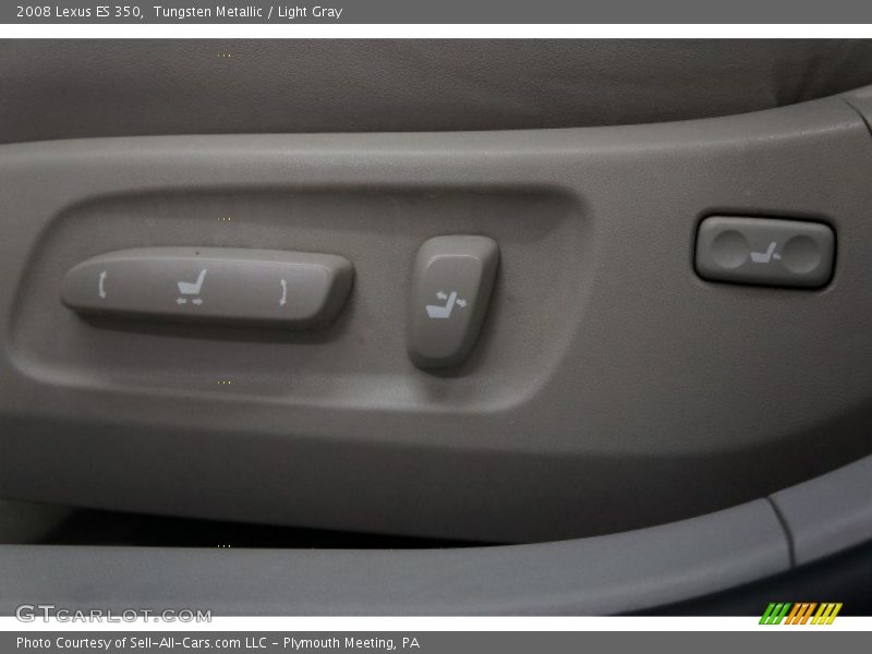 Tungsten Metallic / Light Gray 2008 Lexus ES 350