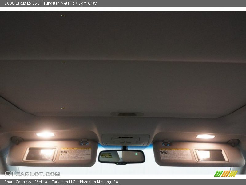 Tungsten Metallic / Light Gray 2008 Lexus ES 350