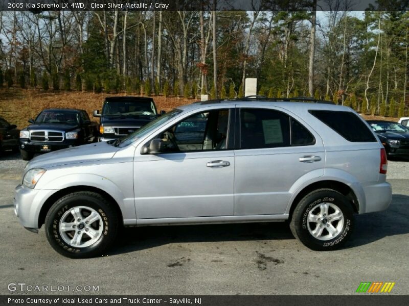 Clear Silver Metallic / Gray 2005 Kia Sorento LX 4WD