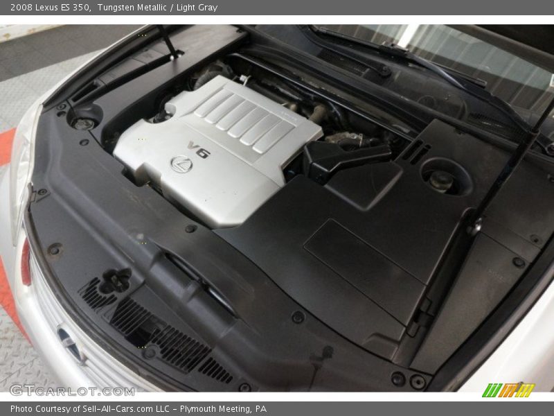 Tungsten Metallic / Light Gray 2008 Lexus ES 350