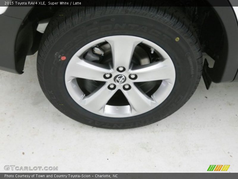 Super White / Latte 2015 Toyota RAV4 XLE