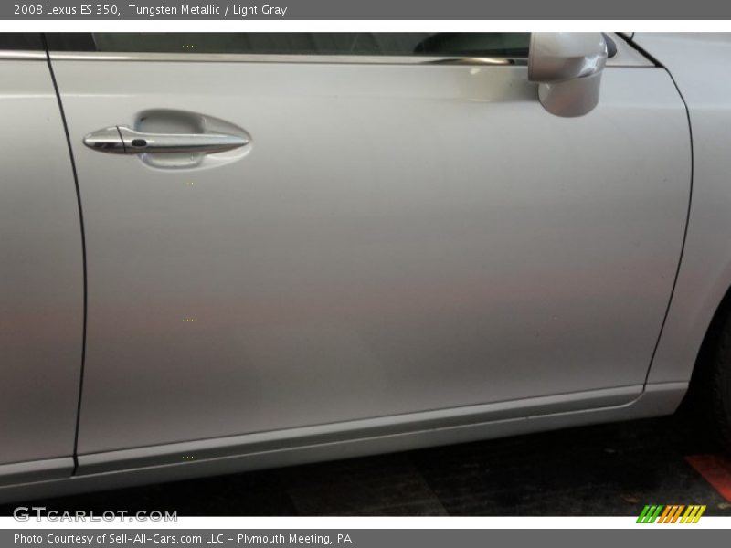 Tungsten Metallic / Light Gray 2008 Lexus ES 350