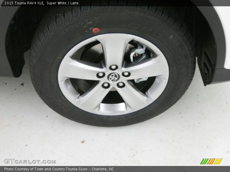 Super White / Latte 2015 Toyota RAV4 XLE