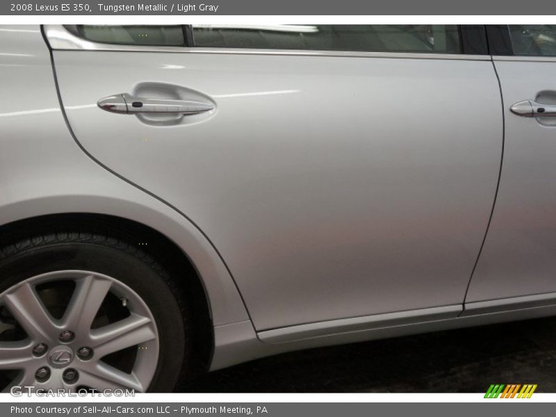 Tungsten Metallic / Light Gray 2008 Lexus ES 350