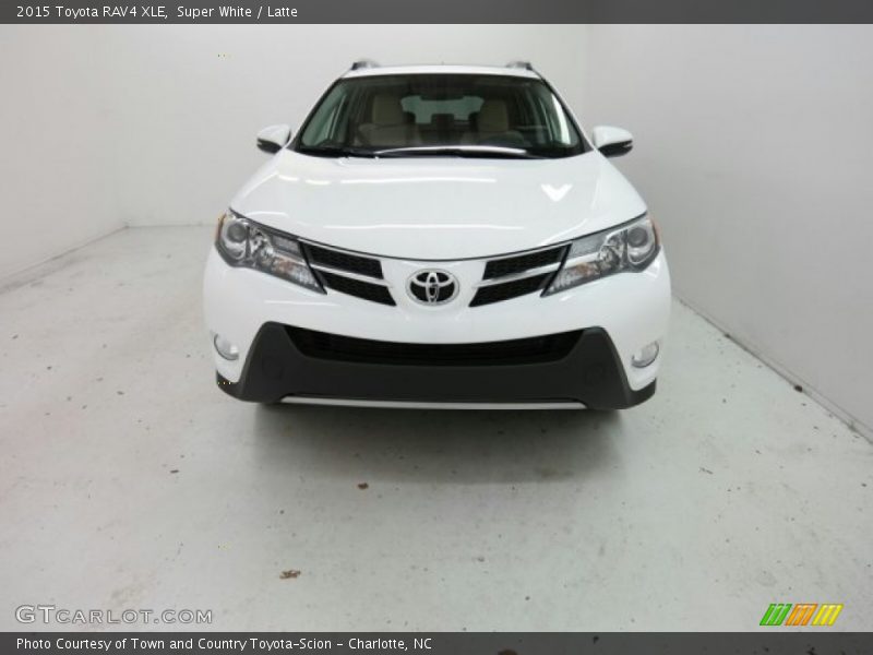 Super White / Latte 2015 Toyota RAV4 XLE