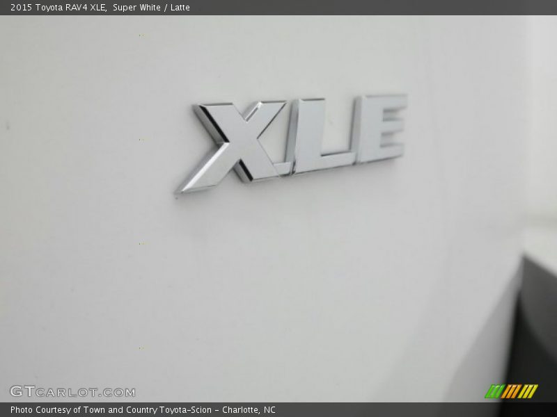 Super White / Latte 2015 Toyota RAV4 XLE