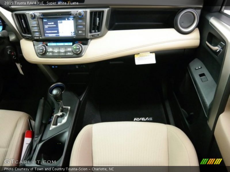 Super White / Latte 2015 Toyota RAV4 XLE