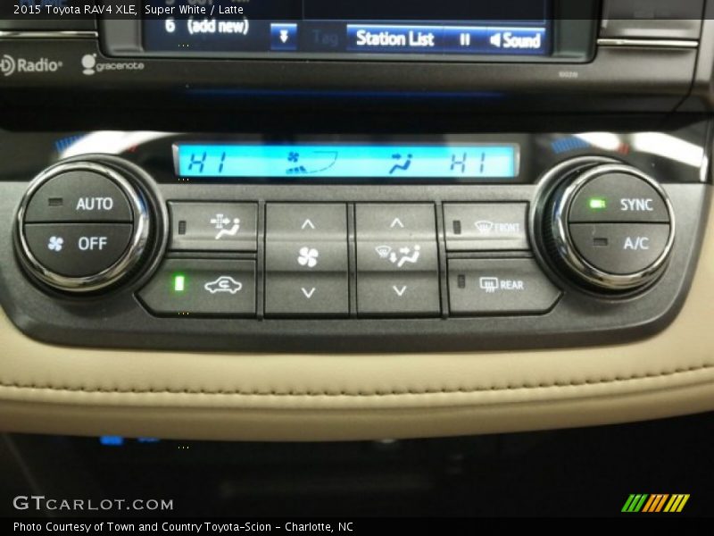 Super White / Latte 2015 Toyota RAV4 XLE