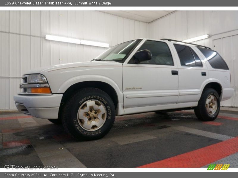 Summit White / Beige 1999 Chevrolet Blazer Trailblazer 4x4