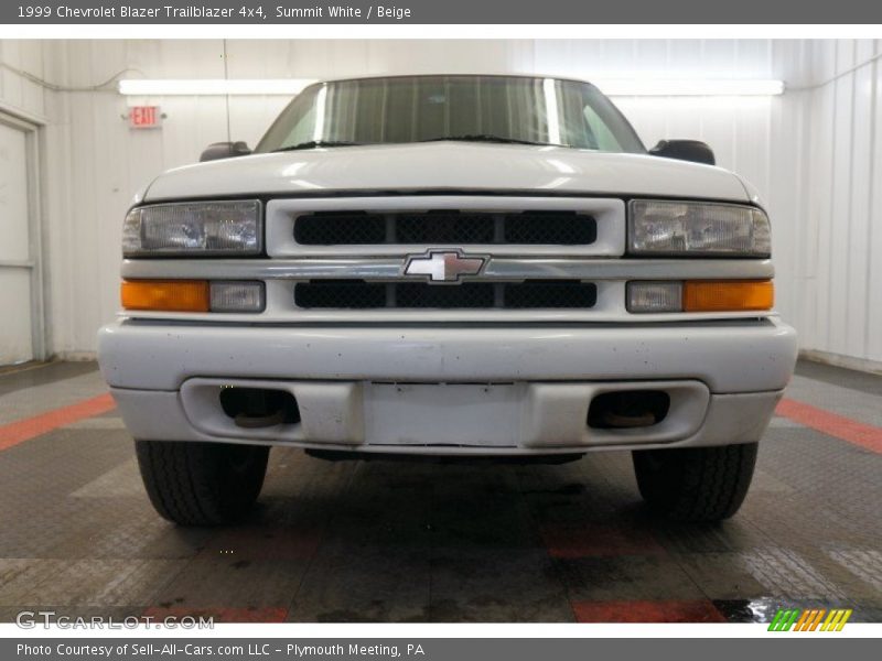 Summit White / Beige 1999 Chevrolet Blazer Trailblazer 4x4