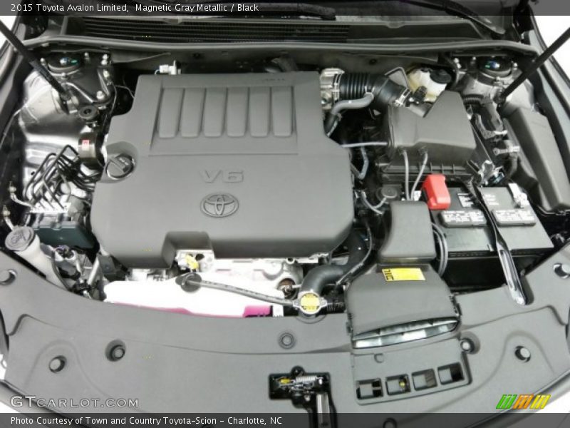 Magnetic Gray Metallic / Black 2015 Toyota Avalon Limited