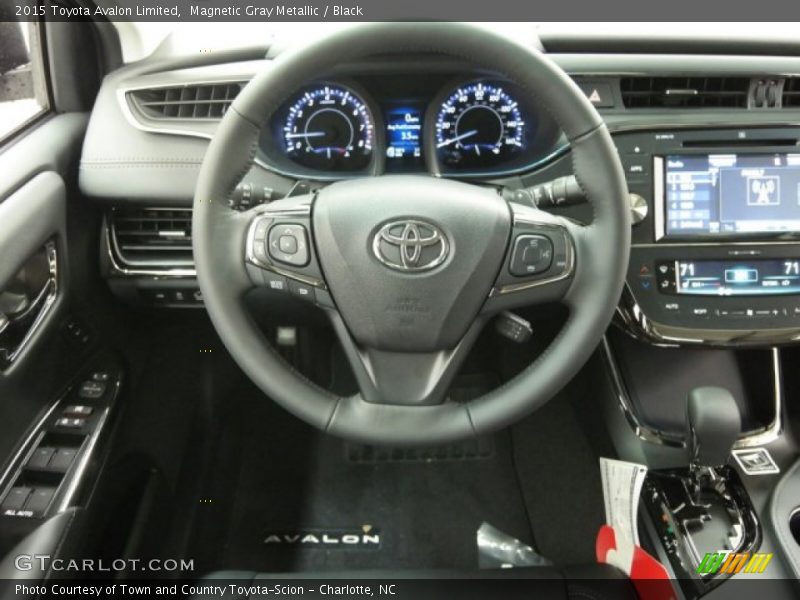 Magnetic Gray Metallic / Black 2015 Toyota Avalon Limited