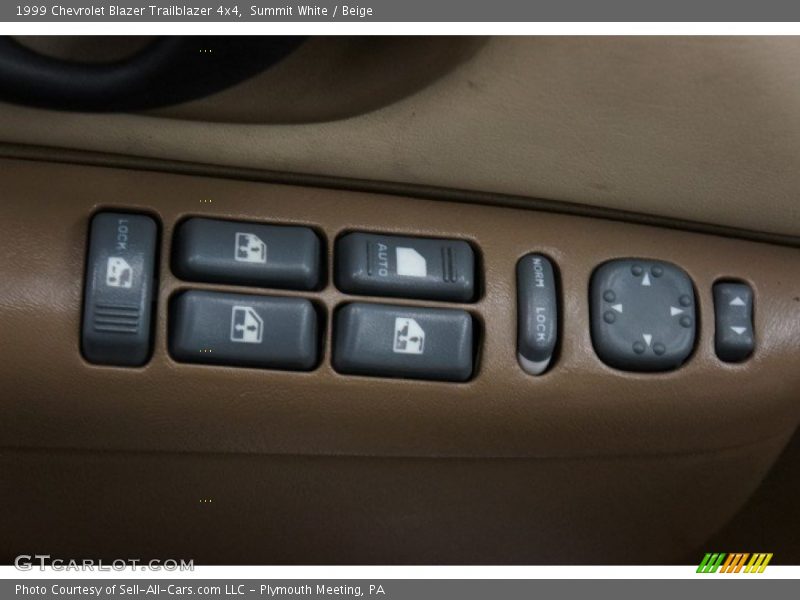Summit White / Beige 1999 Chevrolet Blazer Trailblazer 4x4
