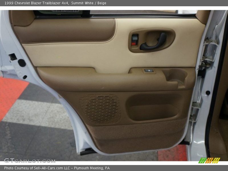 Summit White / Beige 1999 Chevrolet Blazer Trailblazer 4x4