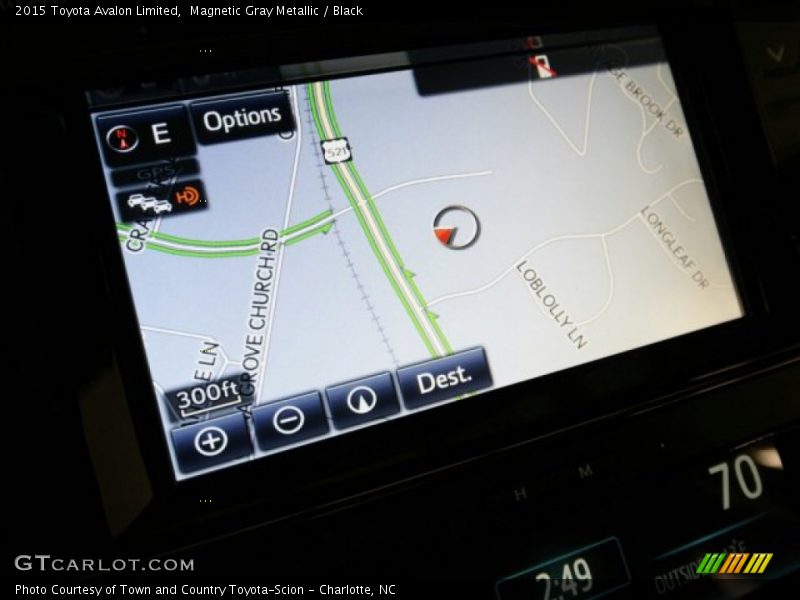 Magnetic Gray Metallic / Black 2015 Toyota Avalon Limited