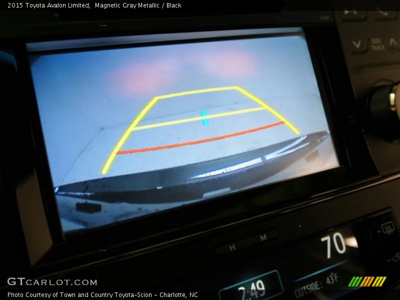 Magnetic Gray Metallic / Black 2015 Toyota Avalon Limited