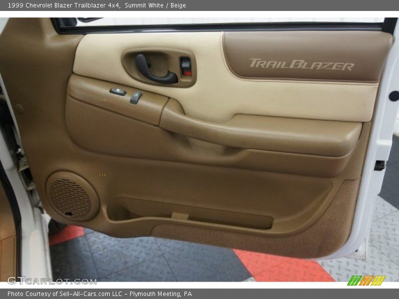 Summit White / Beige 1999 Chevrolet Blazer Trailblazer 4x4