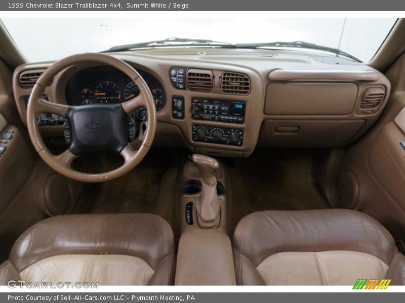  1999 Blazer Trailblazer 4x4 Beige Interior