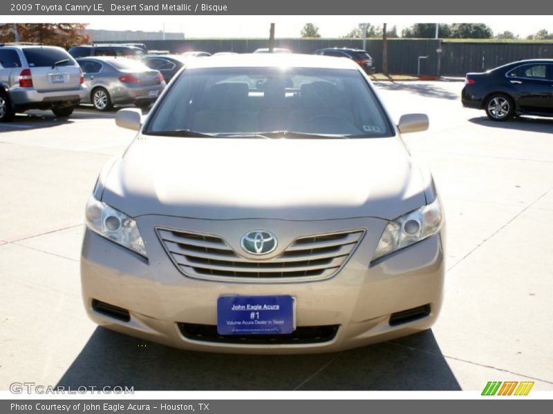 Desert Sand Metallic / Bisque 2009 Toyota Camry LE