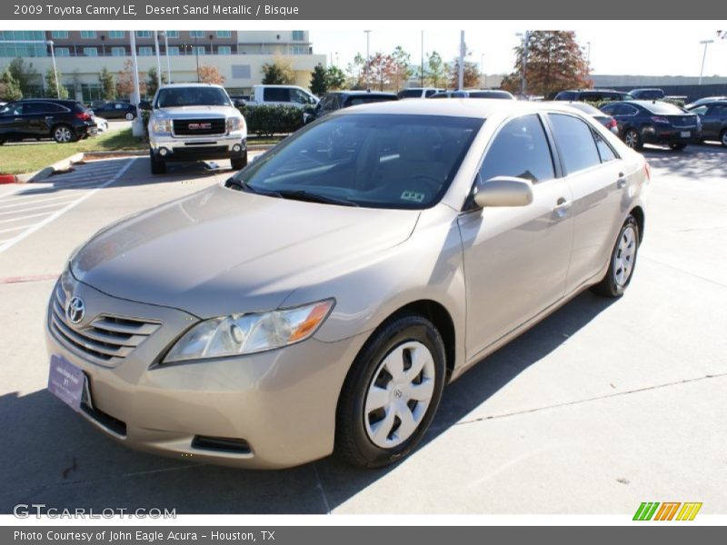 Desert Sand Metallic / Bisque 2009 Toyota Camry LE