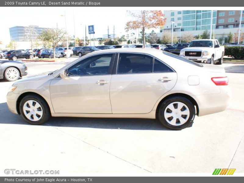 Desert Sand Metallic / Bisque 2009 Toyota Camry LE