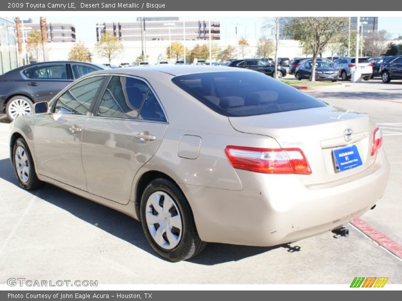 Desert Sand Metallic / Bisque 2009 Toyota Camry LE