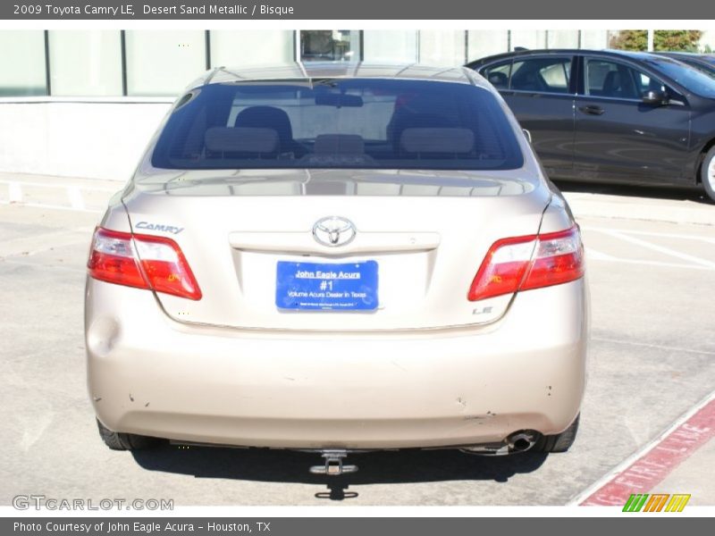 Desert Sand Metallic / Bisque 2009 Toyota Camry LE