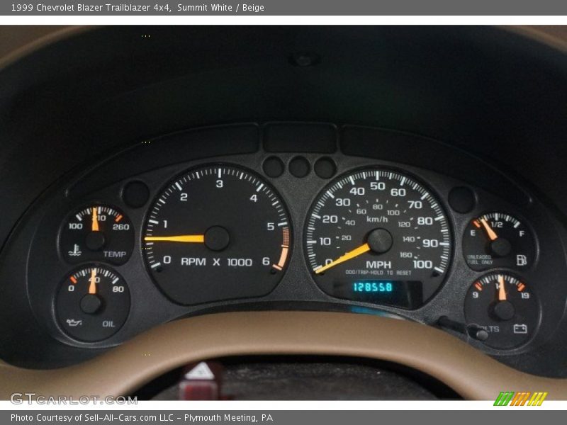  1999 Blazer Trailblazer 4x4 Trailblazer 4x4 Gauges