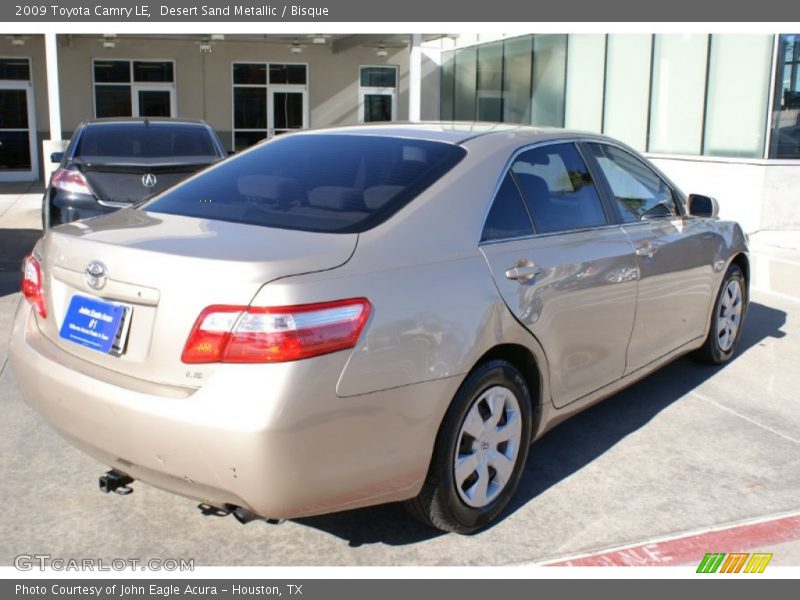 Desert Sand Metallic / Bisque 2009 Toyota Camry LE