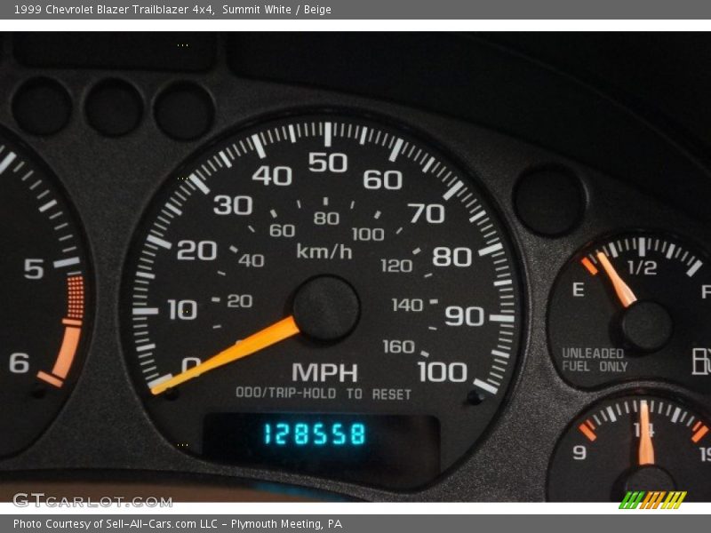 Summit White / Beige 1999 Chevrolet Blazer Trailblazer 4x4