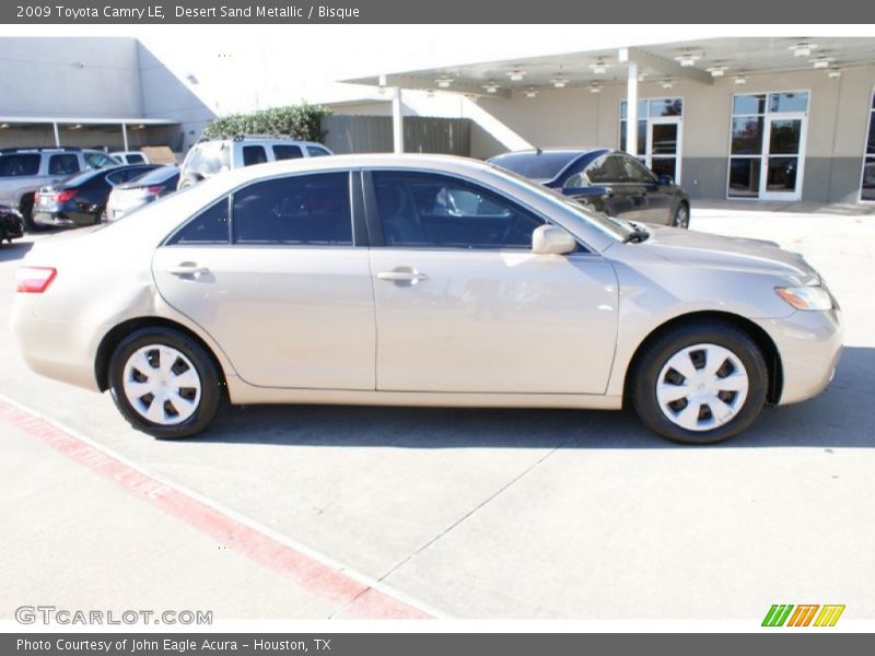Desert Sand Metallic / Bisque 2009 Toyota Camry LE