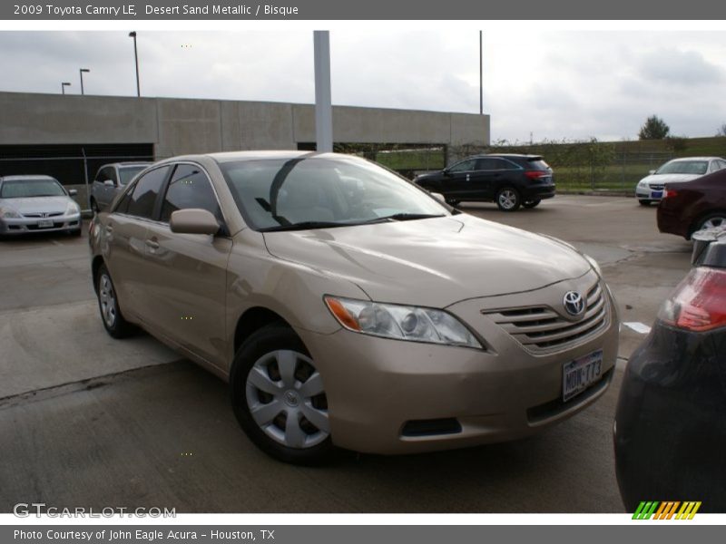Desert Sand Metallic / Bisque 2009 Toyota Camry LE