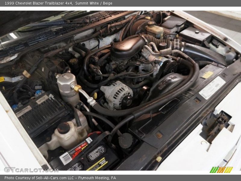 Summit White / Beige 1999 Chevrolet Blazer Trailblazer 4x4