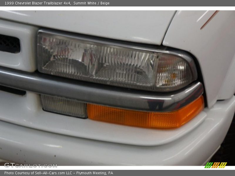 Summit White / Beige 1999 Chevrolet Blazer Trailblazer 4x4