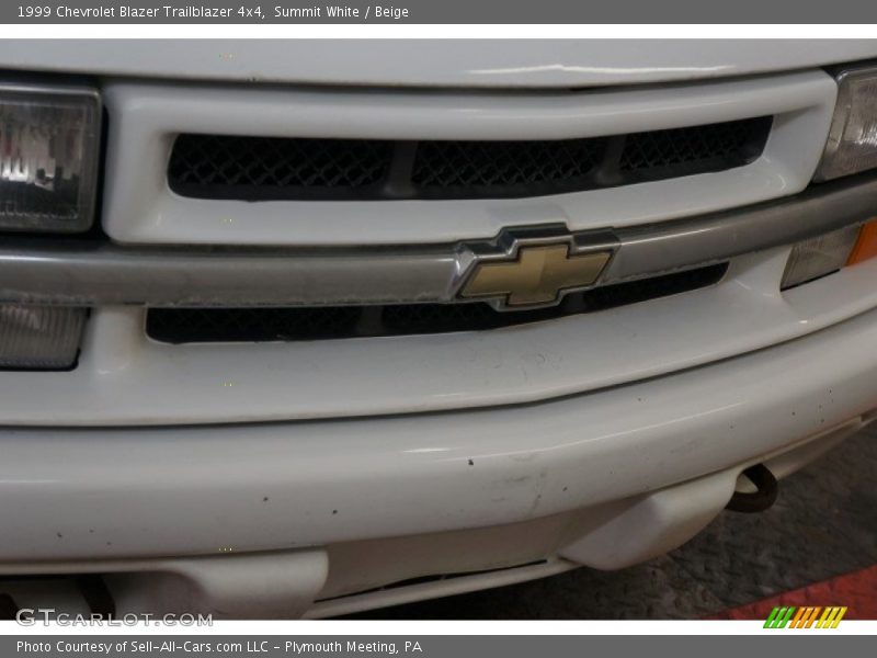 Summit White / Beige 1999 Chevrolet Blazer Trailblazer 4x4
