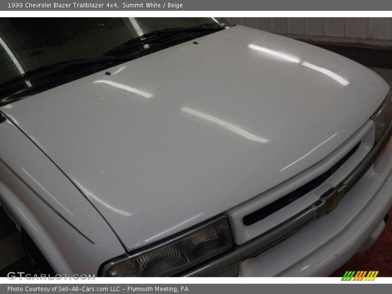 Summit White / Beige 1999 Chevrolet Blazer Trailblazer 4x4