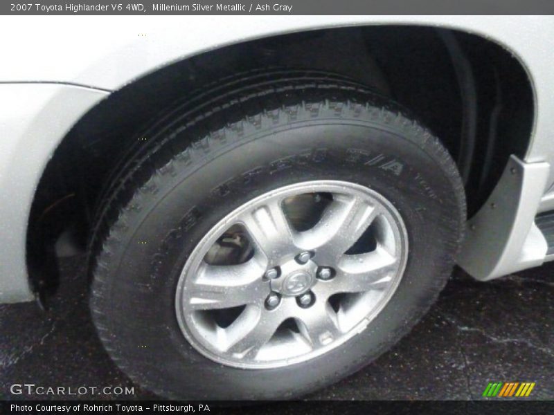 Millenium Silver Metallic / Ash Gray 2007 Toyota Highlander V6 4WD