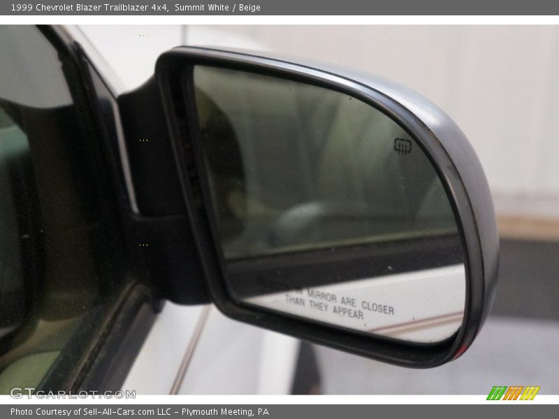 Summit White / Beige 1999 Chevrolet Blazer Trailblazer 4x4